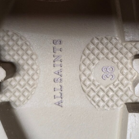 AllSaints Wanda Shearling Boots Luxe Warmth & Style--NIB--Size 8 - Picture 9 of 12